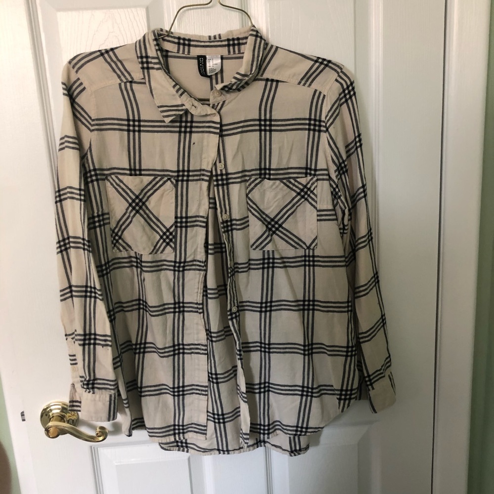H & M Divided Flannel